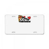 pizza is my valentine License Plate