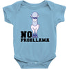 no probllama Baby Bodysuit