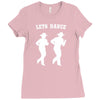 line dancing country music Ladies Fitted T-Shirt