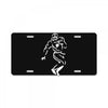 undefeated stencil football License Plate