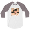 Michelangelo David Bubble Gum 3/4 Sleeve Shirt