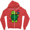 love turtle Zipper Hoodie