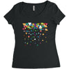 Flying Paper Planes Women's Triblend Scoop T-shirt
