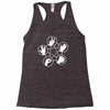 schere stein papier echse spock Racerback Tank