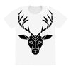 poly deer black All Over Women's T-shirt