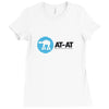 reach out and crush someone Ladies Fitted T-Shirt