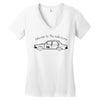 Take Me To The Safe Zone Women's V-Neck T-Shirt