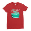 swamp of sadness Ladies Fitted T-Shirt