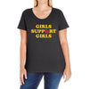 Girls Spport Girls Ladies Curvy T-Shirt