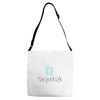 the good life Adjustable Strap Totes