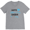 Happy First Father's Day Daddy V-Neck Tee