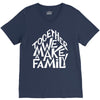 together we make a family 2 V-Neck Tee
