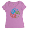 balance of power clearance Women's Triblend Scoop T-shirt