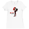 harley quinn Ladies Fitted T-Shirt