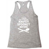 knifey spooney Racerback Tank