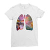 Cosmic Breath Ladies Fitted T-Shirt
