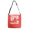 silver edition train insaiyan dragonball z insane bodybuilding goku Adjustable Strap Totes