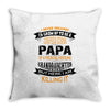 Super Cool Papa Of A Freaking Awesome Granddaughter Throw Pillow