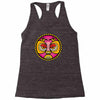 lucha libre pink Racerback Tank