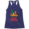 family christmas tis the season to be merry Racerback Tank