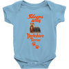Sleeps With Yorkshire Terrier Baby Onesie