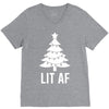 lit af V-Neck Tee