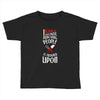 i bake because punching people is frowned upon Toddler T-shirt