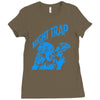 new retro night trap Ladies Fitted T-Shirt