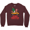 family christmas tis the season to be merry Crewneck Sweatshirt