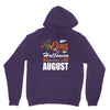 Halloween Kings Are Born In August Unisex Hoodie