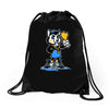 fox b Drawstring Bags
