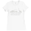 i think we're gonna need a bigger boat Ladies Fitted T-Shirt
