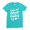 cash me outside howbow dah Ladies Fitted T-Shirt