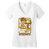 science rules Women's V-Neck T-Shirt