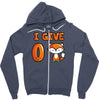 zero fox Zipper Hoodie