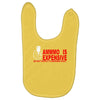 ammo expensive no warning shot funny nra rifle pistol shoot shooting t Baby Bibs