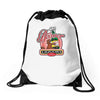 funny rude  beaver liquors, ideal gift or birthday present. Drawstring Bags