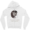 it's what's inside that counts Zipper Hoodie