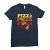 pizza lover 2 Ladies Fitted T-Shirt