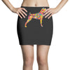 boxer flower Mini Skirts
