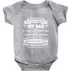 Dear Daddy... Baby Bodysuit
