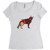 dead shepherd Women's Triblend Scoop T-shirt