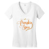 my favorite season is pumpkin spice Women's V-Neck T-Shirt