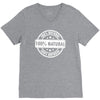 100% natural V-Neck Tee