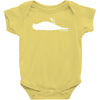 atticus   crow logo Baby Onesie