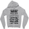 I Am An August Women Zipper Hoodie