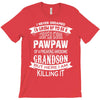 Super Cool Pawpaw Of A Freaking Awesome Grandson T-Shirt
