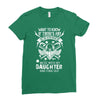 Life After Death Mess With My Daughter Ladies Fitted T-Shirt