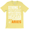 Strong Independent Motivated Aries T-Shirt
