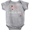 are red is red Baby Bodysuit